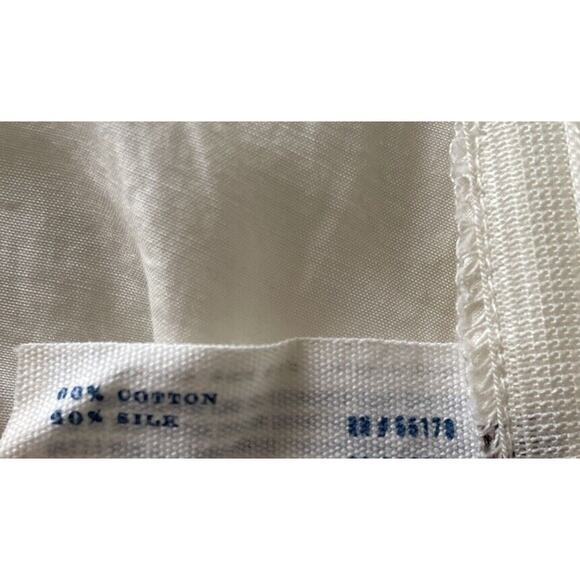 Anthropologie Leifsdottir Top Blouse Shirt Pleated Print Silk Cotton - Picture 11 of 11